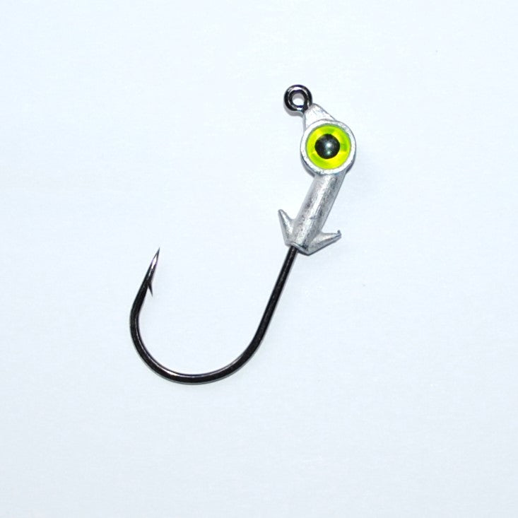 eye bolt for fishing lures Eye Strike Swimbait Eye Jig Head 1/4 oz