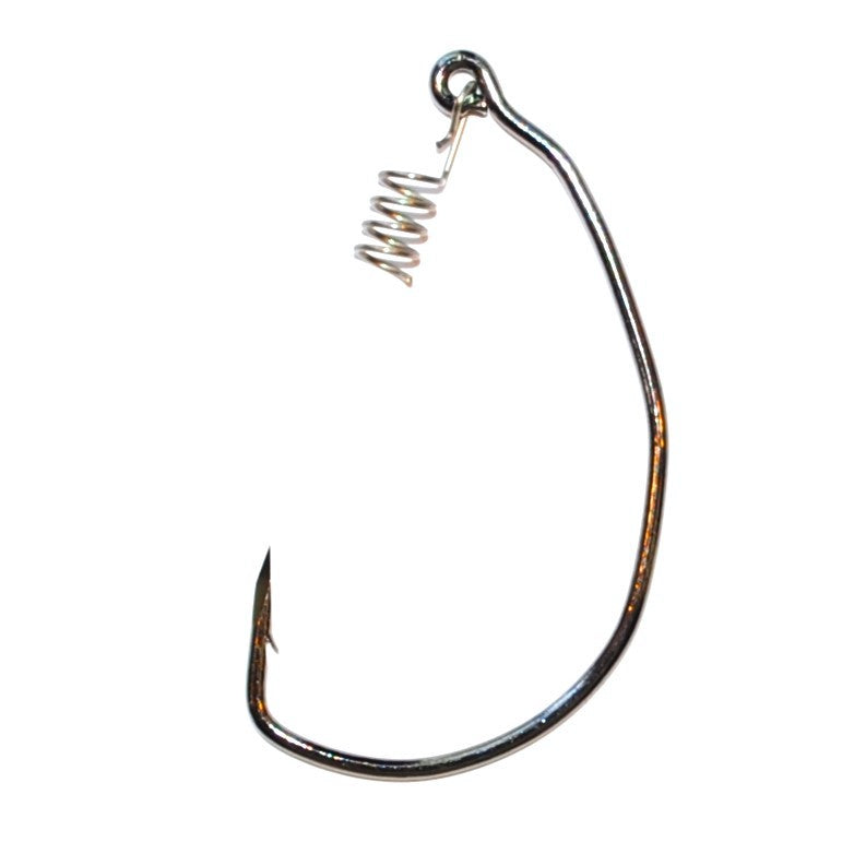 3 prong weighted hook Eagle Claw Trokar Magnum Swimbait Hook Black 3/0