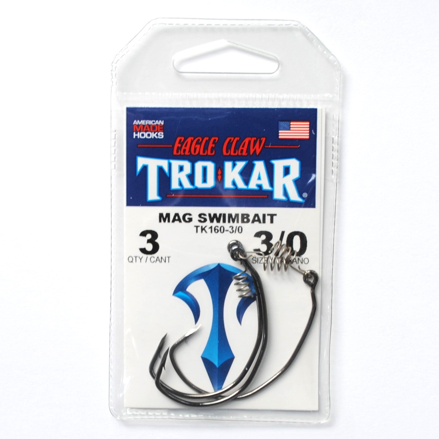 TroKar® TK160-3/0 Unweighted, 3 Pack - Pure Flats LLC