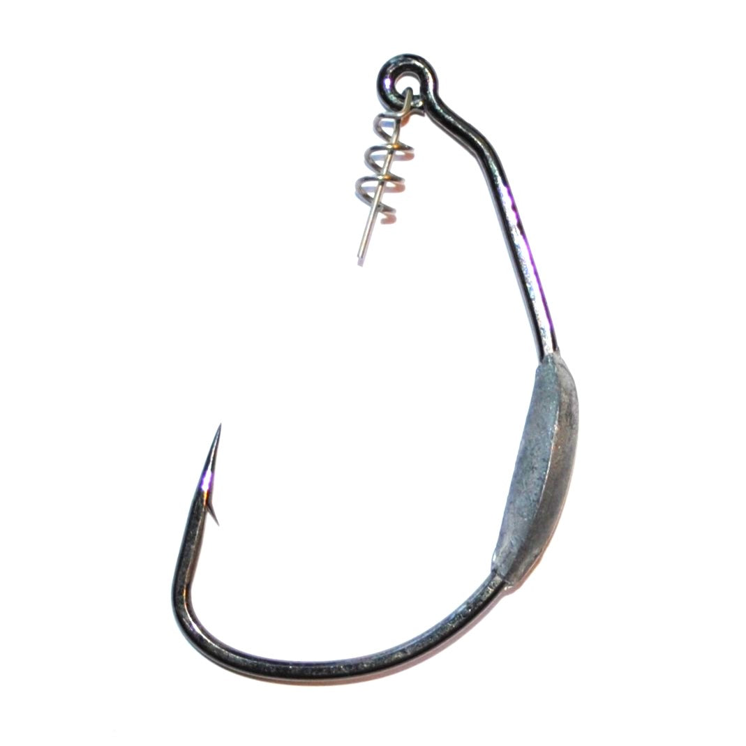 MIXED WEIGHT (1/32, 1/16, 1/8 OZ). - 4/0 Weighted Circle Hook Jig - FR –  All About The Bait