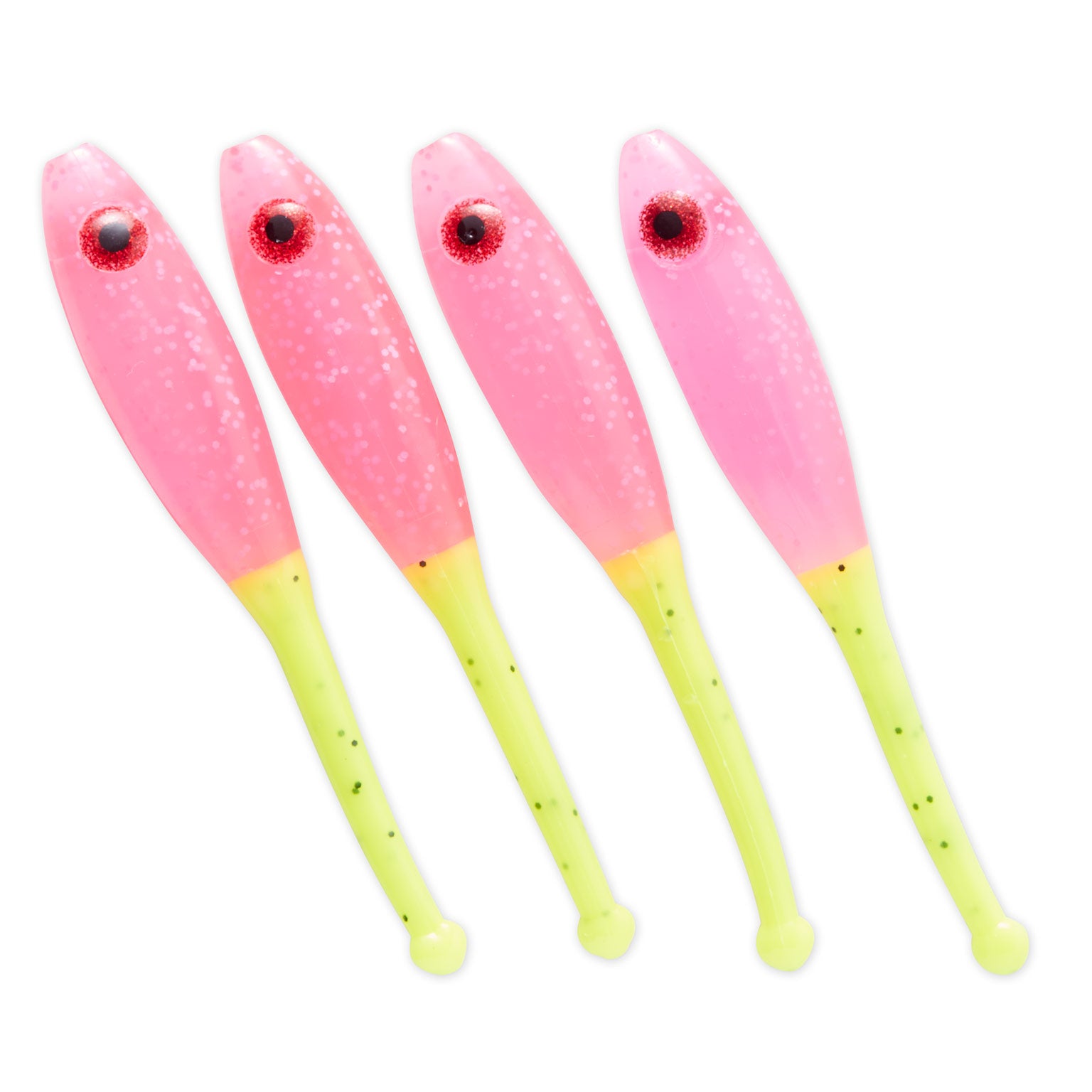 The Slick Lures Pink Dirty Chartreuse